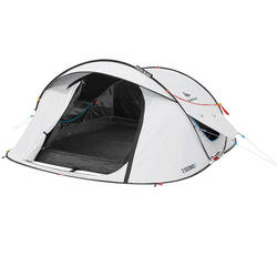 Camping Tent 2 Seconds 3 Fresh&Black | 3-person - White