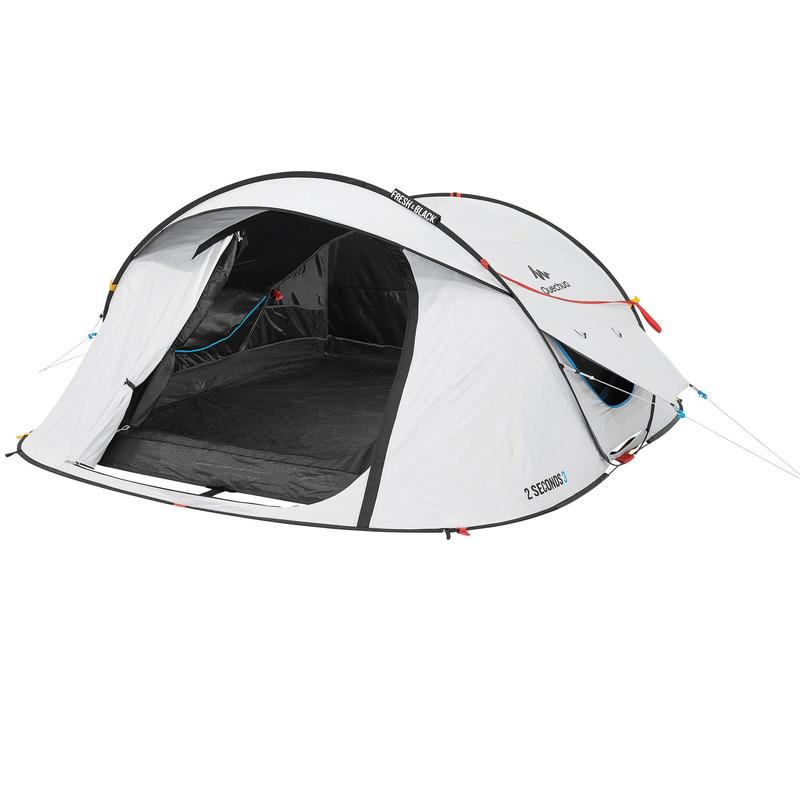 Kampeertent voor 3 personen 2 Seconds Fresh&Black