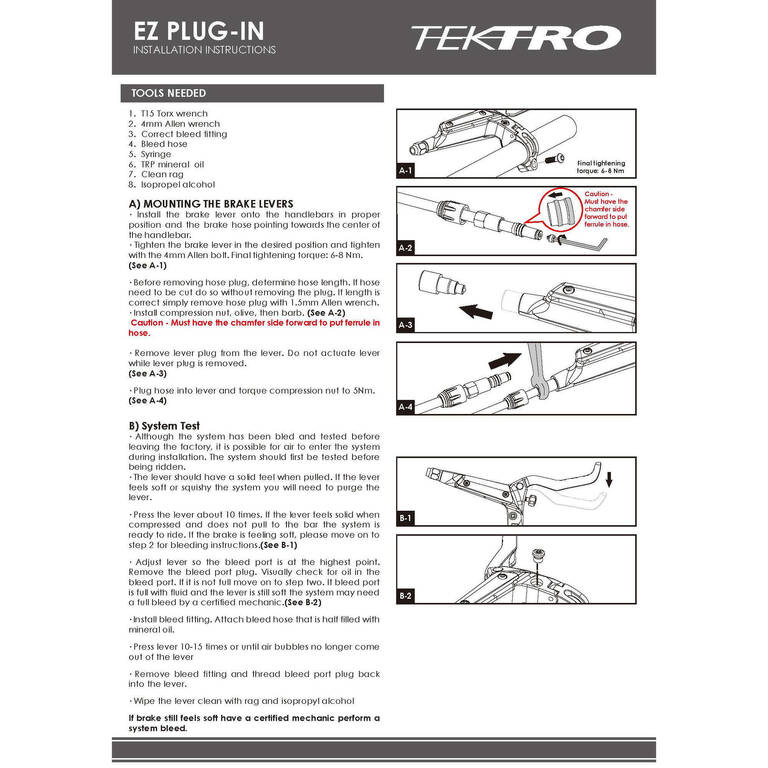 Kit Rem Cakram Belakang Hidrolik