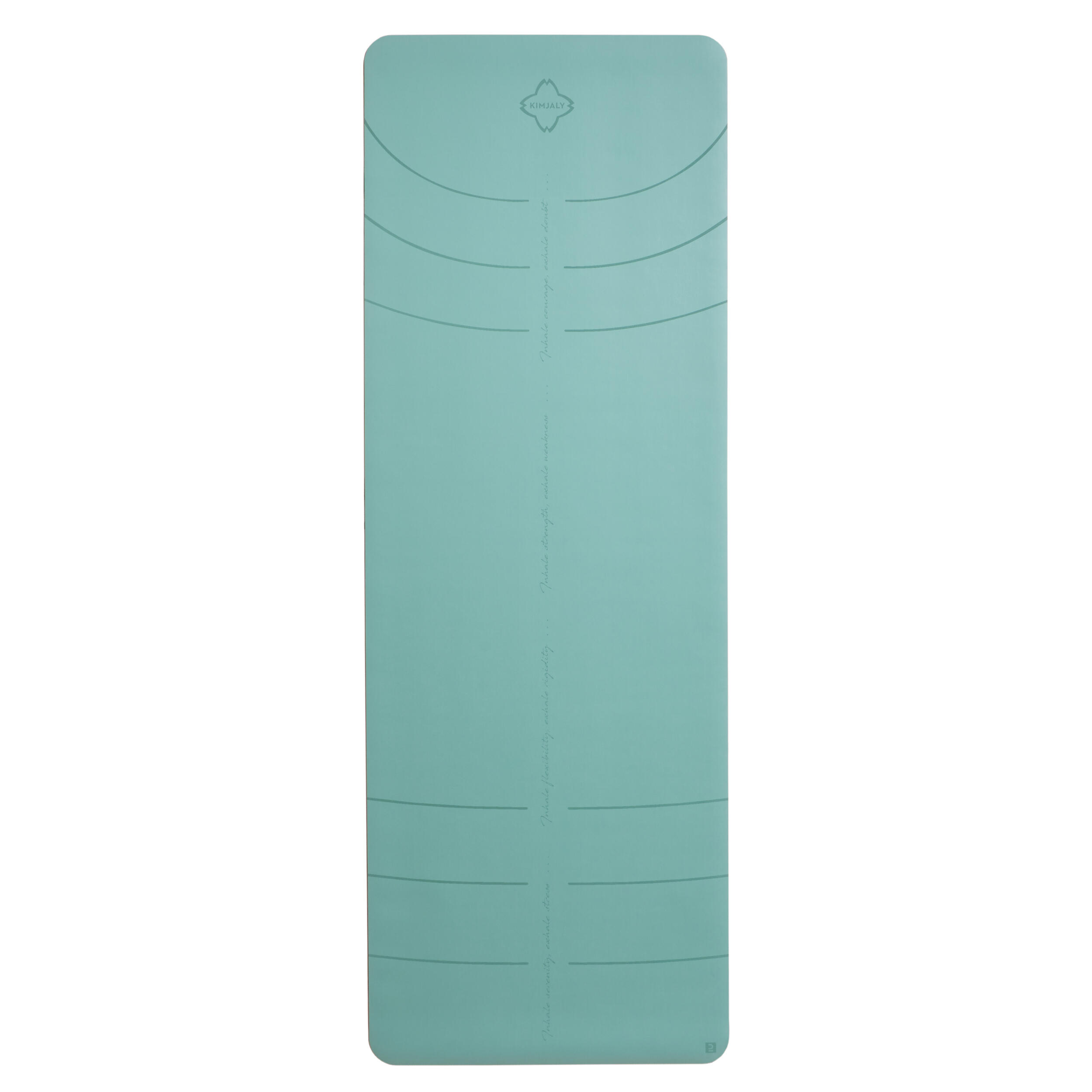 

Yoga Mat Grip+ 3 mm - Green -  By KIMJALY | Decathlon