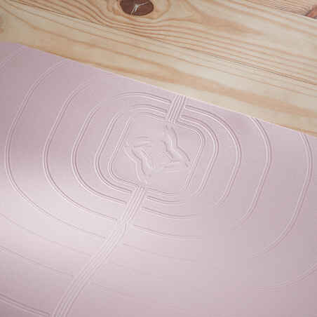 Light Grip Gentle Yoga Mat (5mm) Pink - Kimjaly