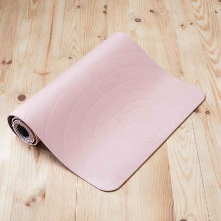 Light Grip Gentle Yoga Mat (5mm) Pink - Kimjaly