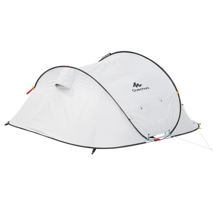 Quechua Pop up tent 2 Seconds 3 Fresh & Black I 3 personen wit