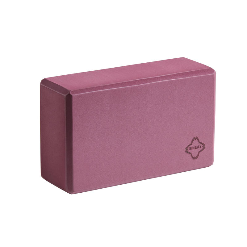 Yogablock Schaumstoff bordeaux Yogablock Schaumstoff bordeaux