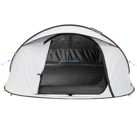 tent quechua fresh seconds camping person