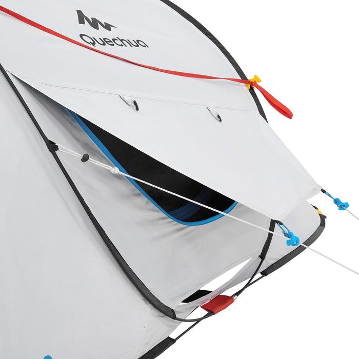 Quechua Pop up tent 2 Seconds 3 Fresh & Black I 3 personen wit