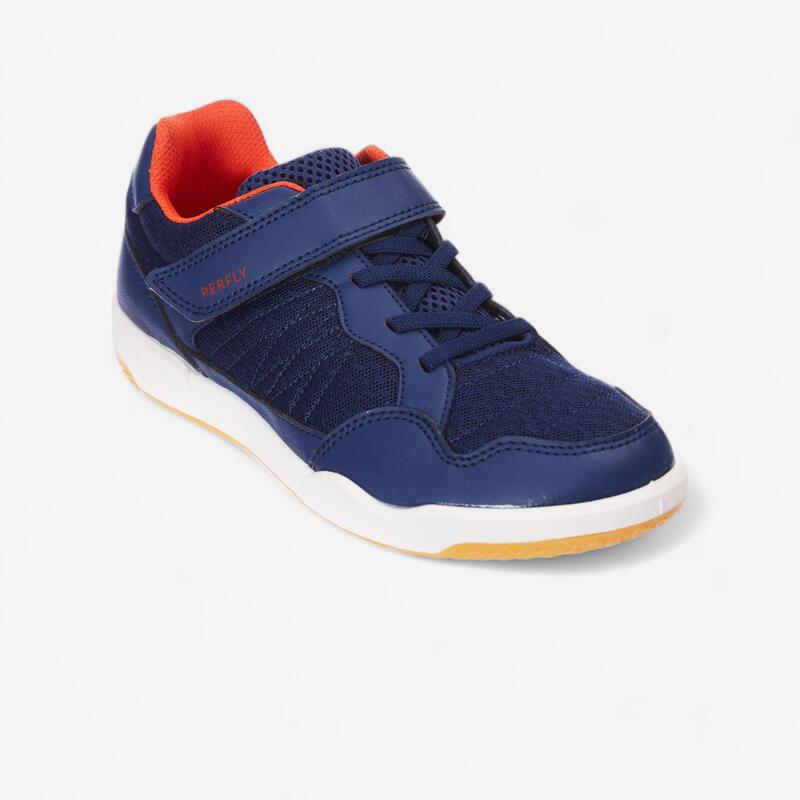 Badmintonschuhe BS160 Kinder marineblau