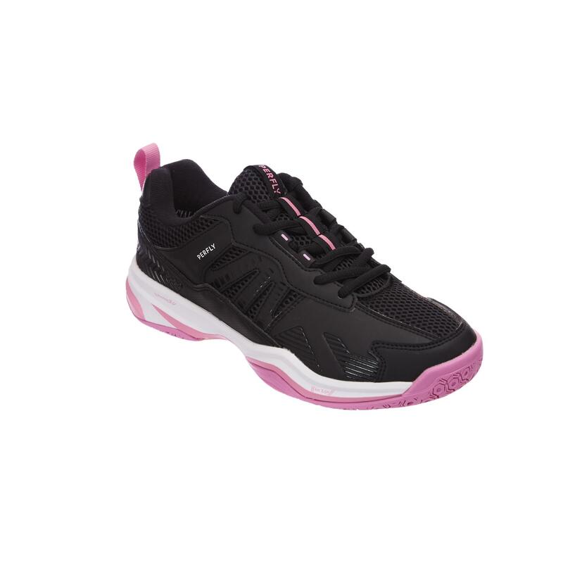 Calçado de Badminton /Squash 590 Max Comfort Mulher Preto