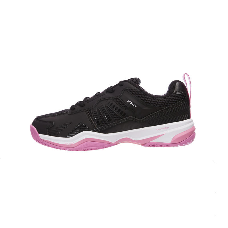 Calçado de Badminton /Squash 590 Max Comfort Mulher Preto