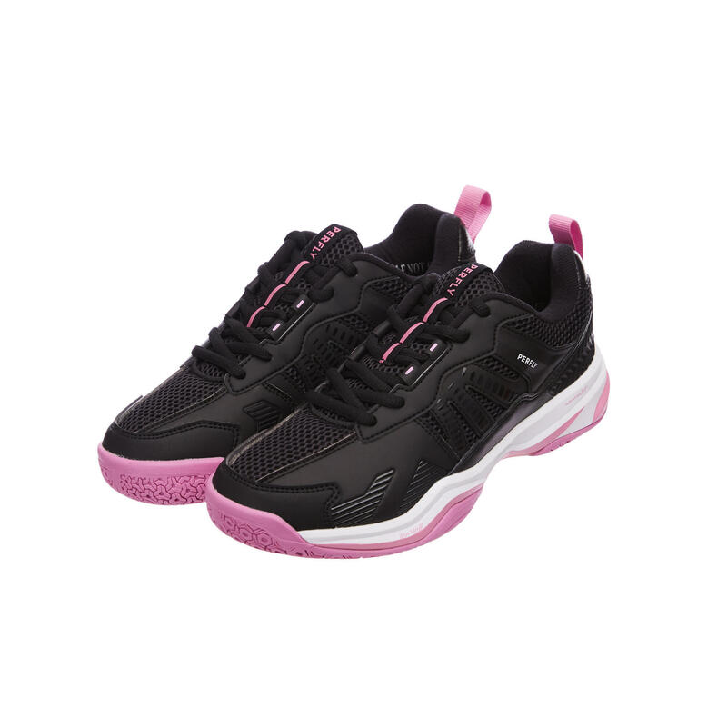 Calçado de Badminton /Squash 590 Max Comfort Mulher Preto