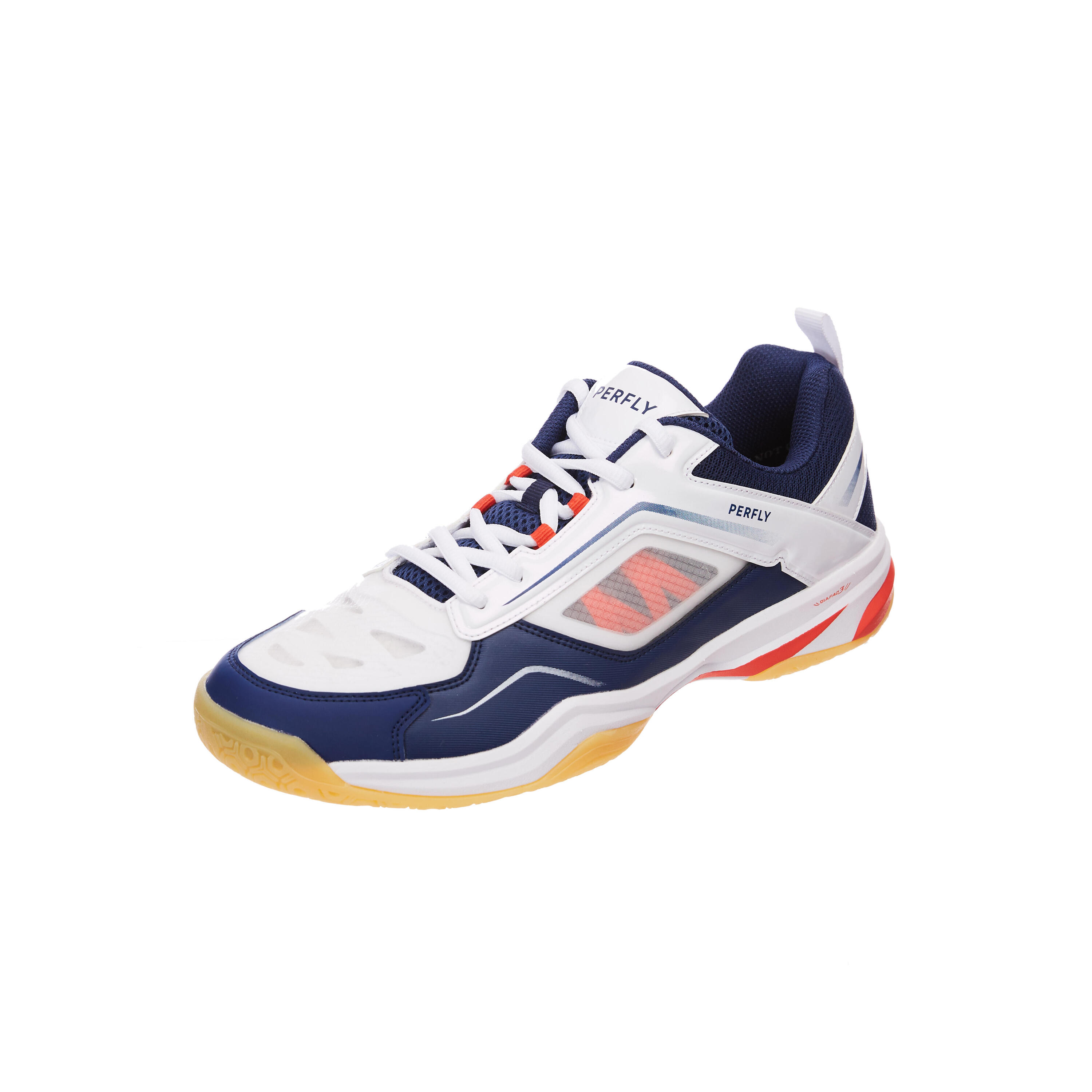 MEN BADMINTON SHOES BS 560 LITE NAVY WHITE 3/18