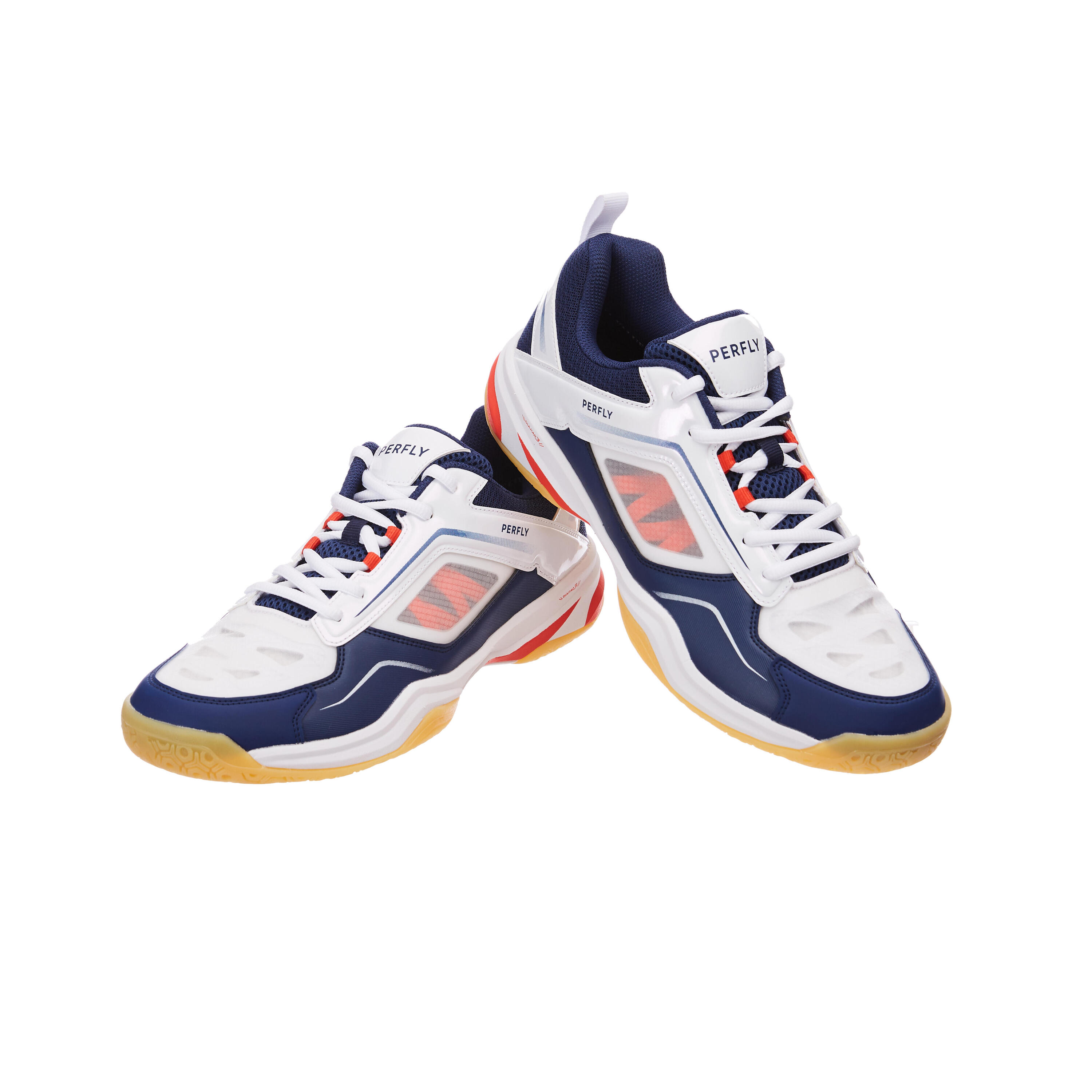 MEN BADMINTON SHOES BS 560 LITE NAVY WHITE 11/18
