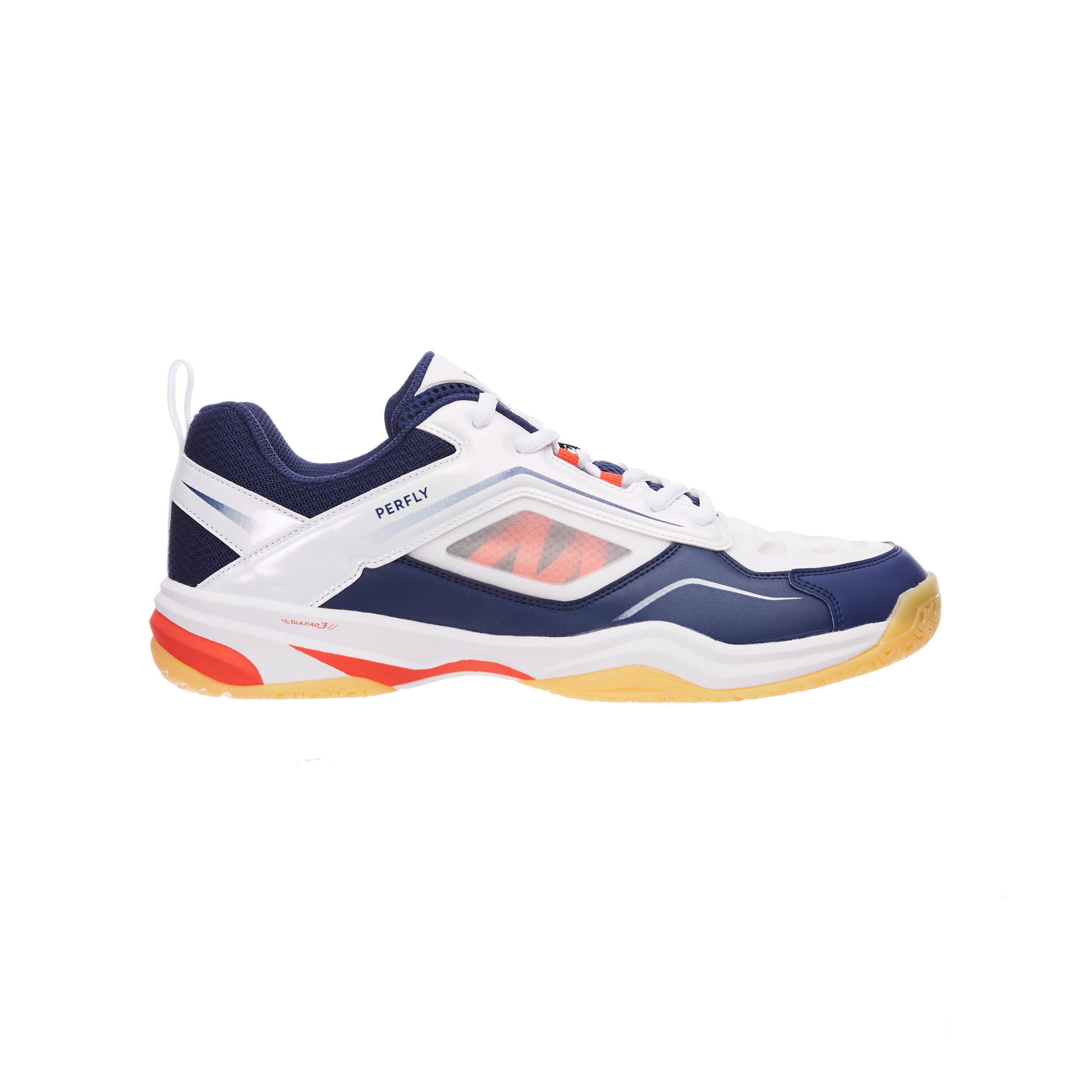 MEN BADMINTON SHOES BS 560 LITE NAVY WHITE 2/18