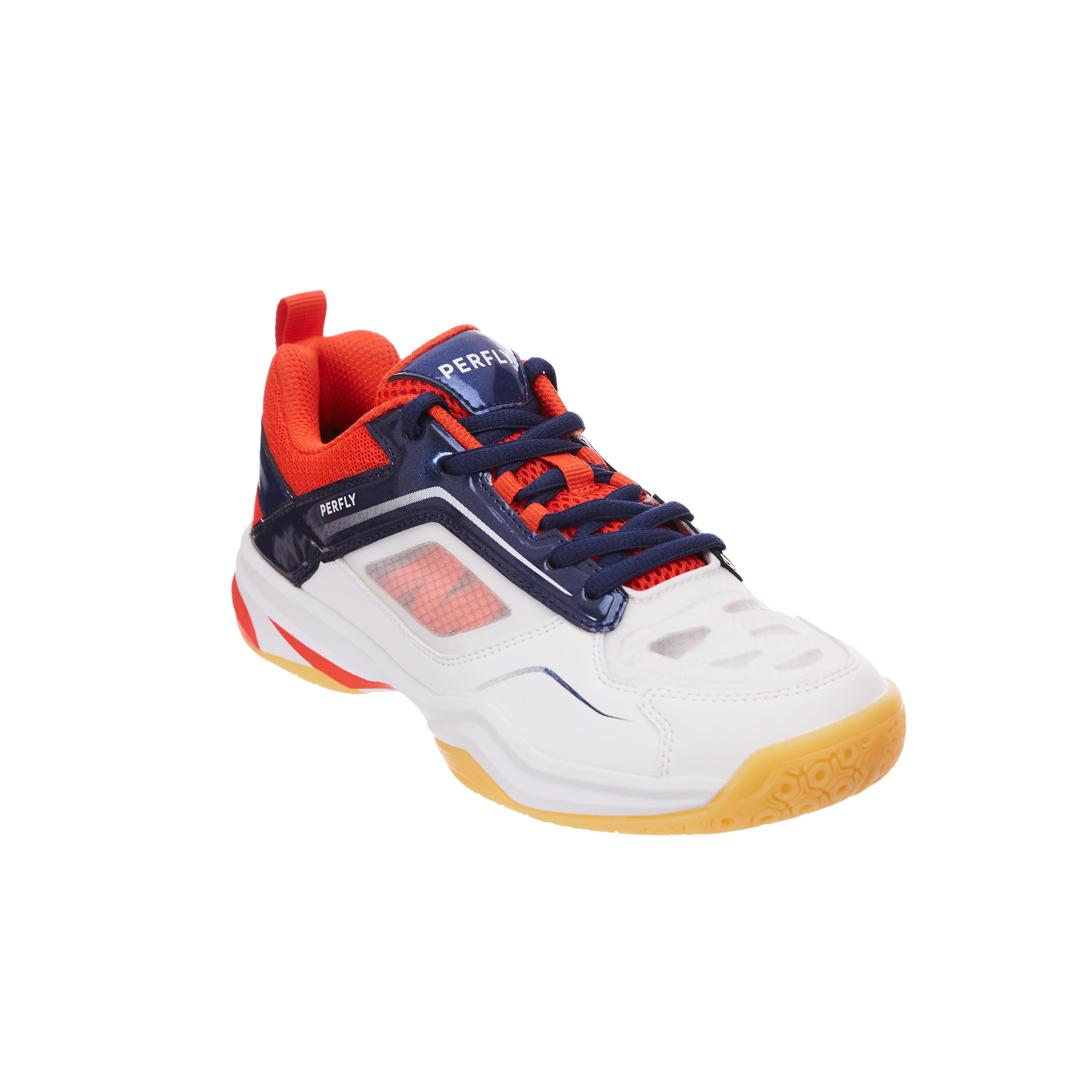 Kids Badminton Shoes BS 560 LITE White Red