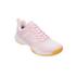 Kids Badminton Shoes BS 500 White Pink