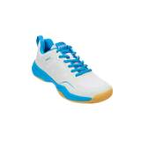 Kids badminton shoes bs 500 jade white