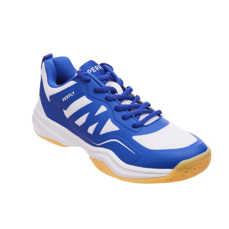 Badmintonschuhe Kinder BS500 blau/weiss