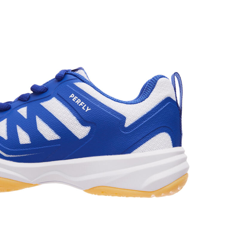 Badmintonschuhe Kinder BS500 blau/weiss