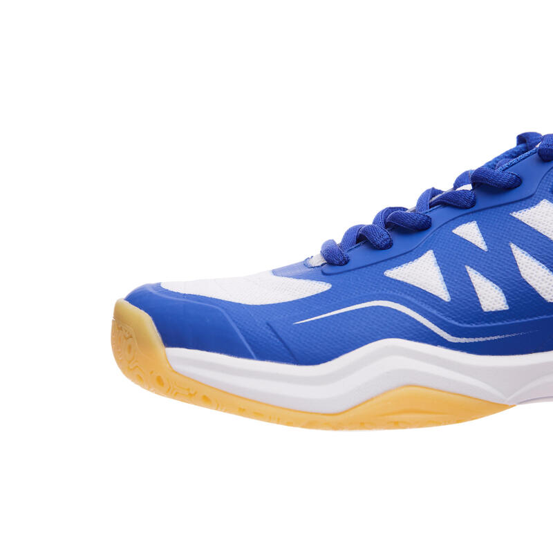 Badmintonschuhe Kinder BS500 blau/weiss