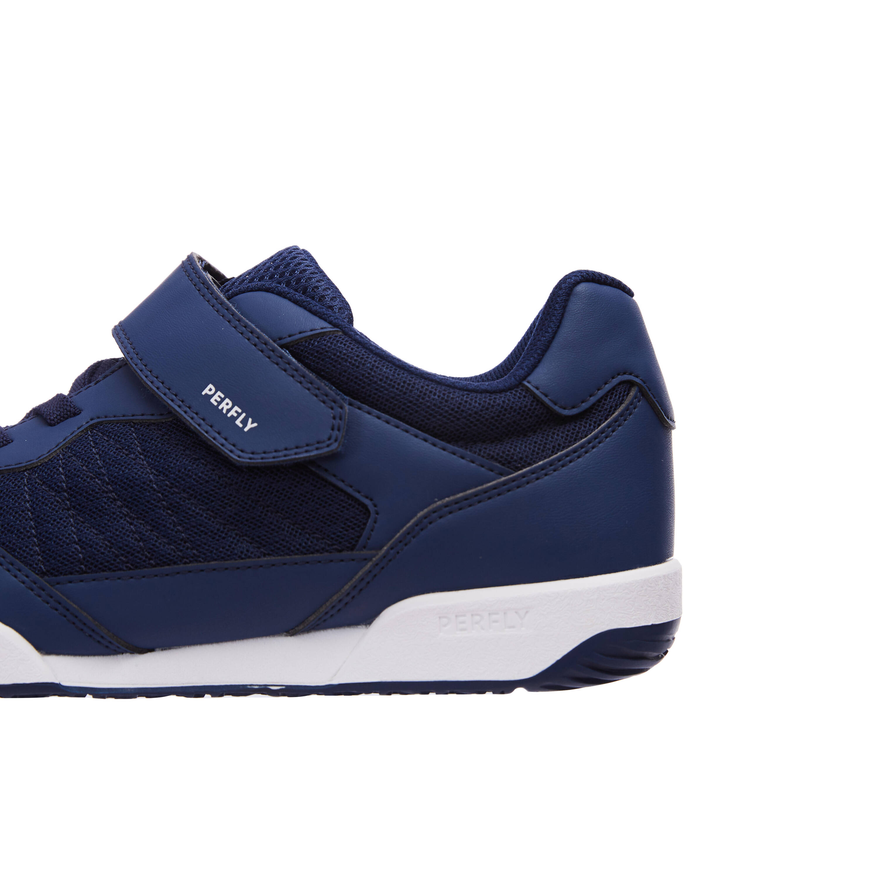 Men Badminton Shoes BS 190 Strap Navy -  4