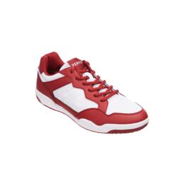 MEN BADMINTON SHOES BS 190 RED WHITE