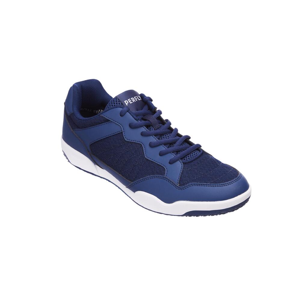 Tenis de bádminton para Hombre - Perfly Bs190 azul oscuro