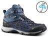 Men Waterproof Hiking Shoes MH100 Blue