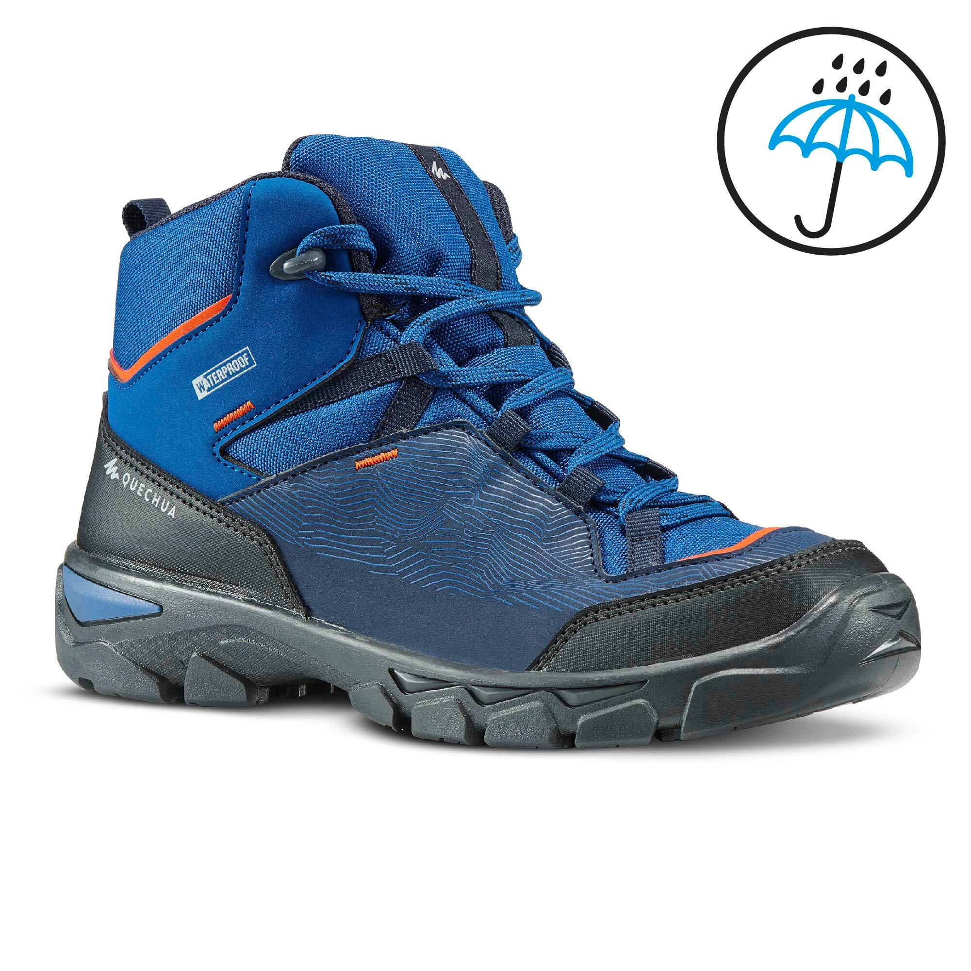 Kids Hiking Shoes WATERPROOF (Mid Ankle 