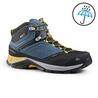 Men's Hiking Shoe WATERPROOF (Mid Ankle) MH500 - Blue/Yellow