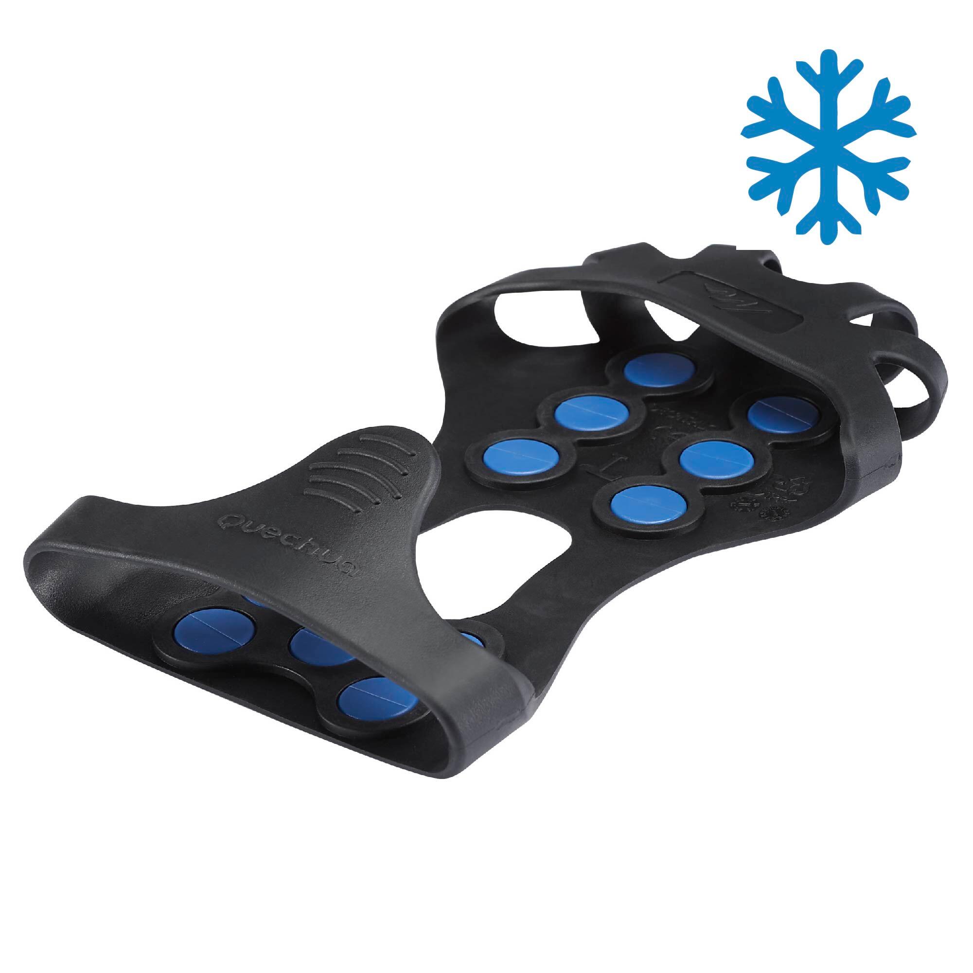 

Snow Hiking Non-Slip Grip - SH100 - Black -  By QUECHUA | Decathlon