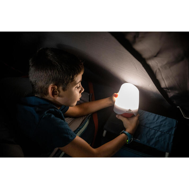 Lampada campeggio ricaricabile BL200 | 200 lumens rossa