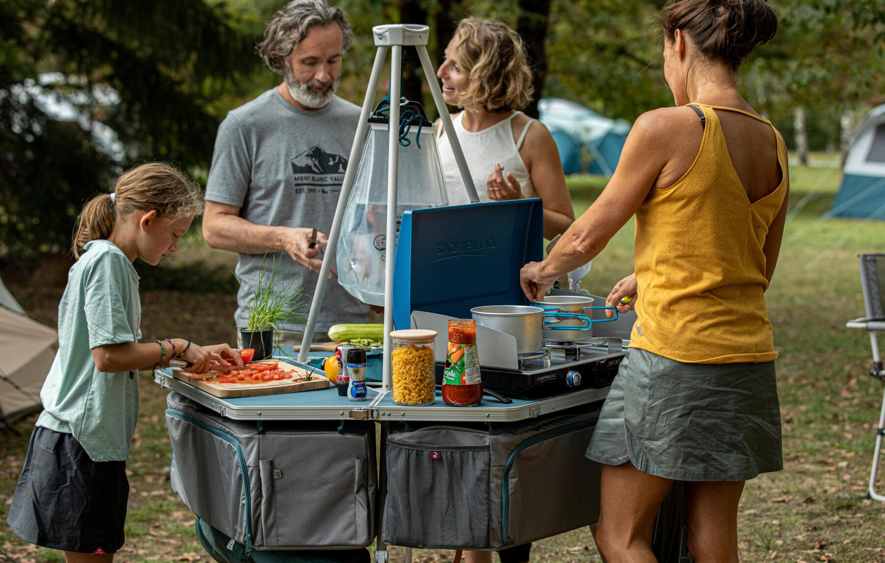 Camping leg rest - compatible with all our armchairs and chairs