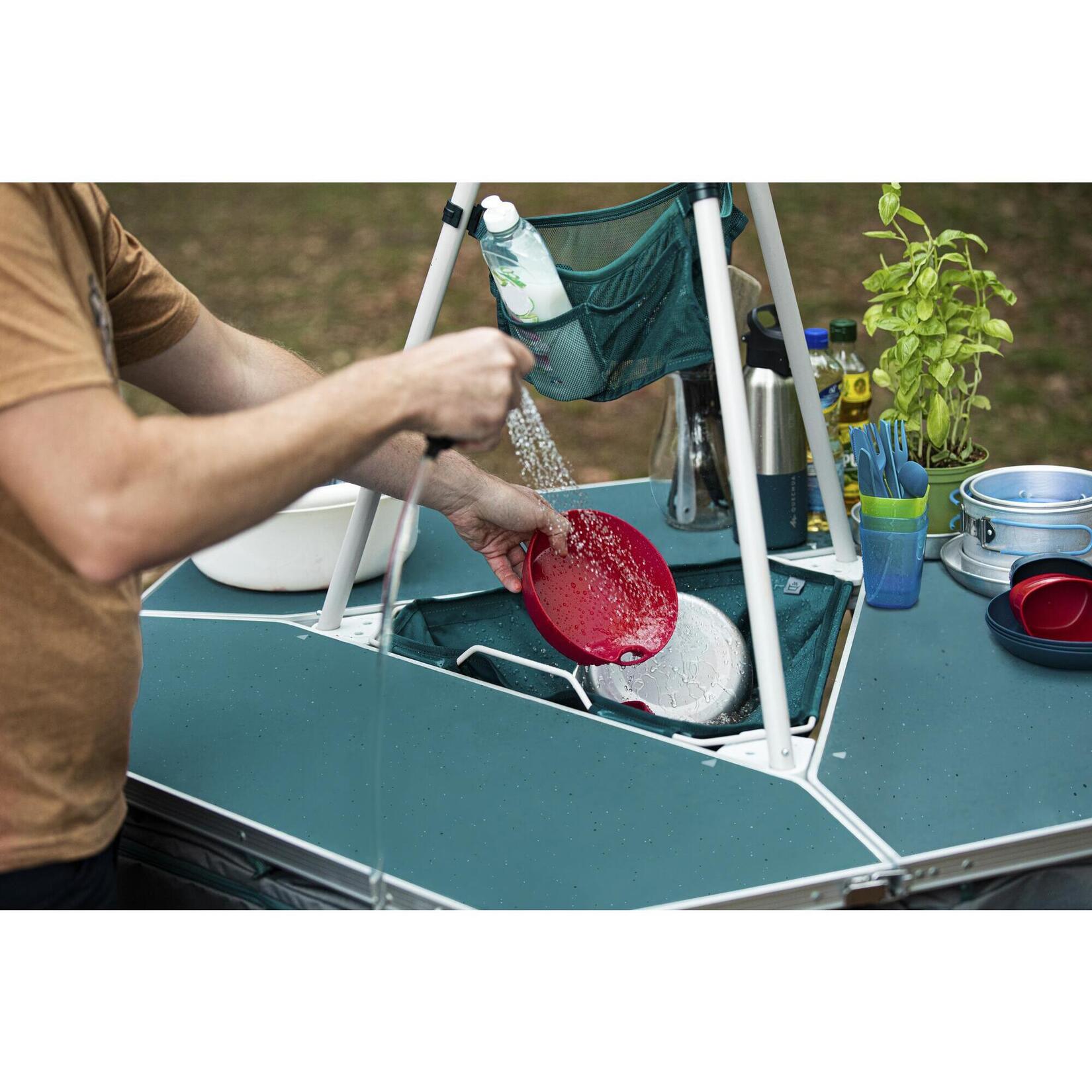 DOUCHE PRESSION SOLAIRE POUR LE CAMPING 10 LITRES QUECHUA Decathlon