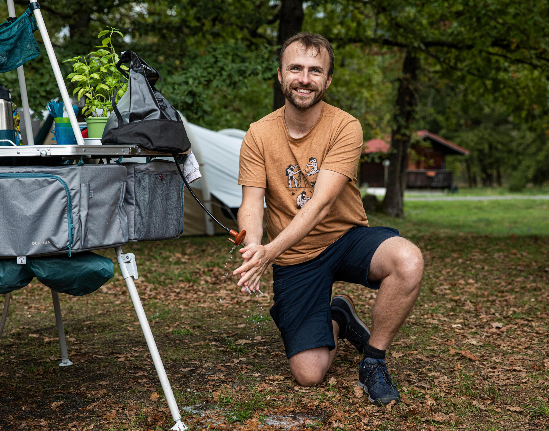Quechua cheap solar shower