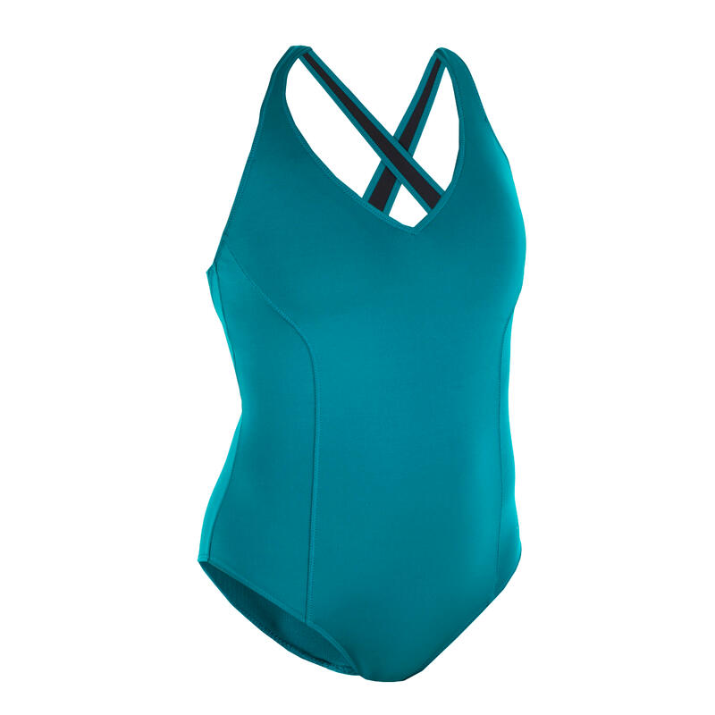Купальник слитный женский Pearl Decathlon 310802