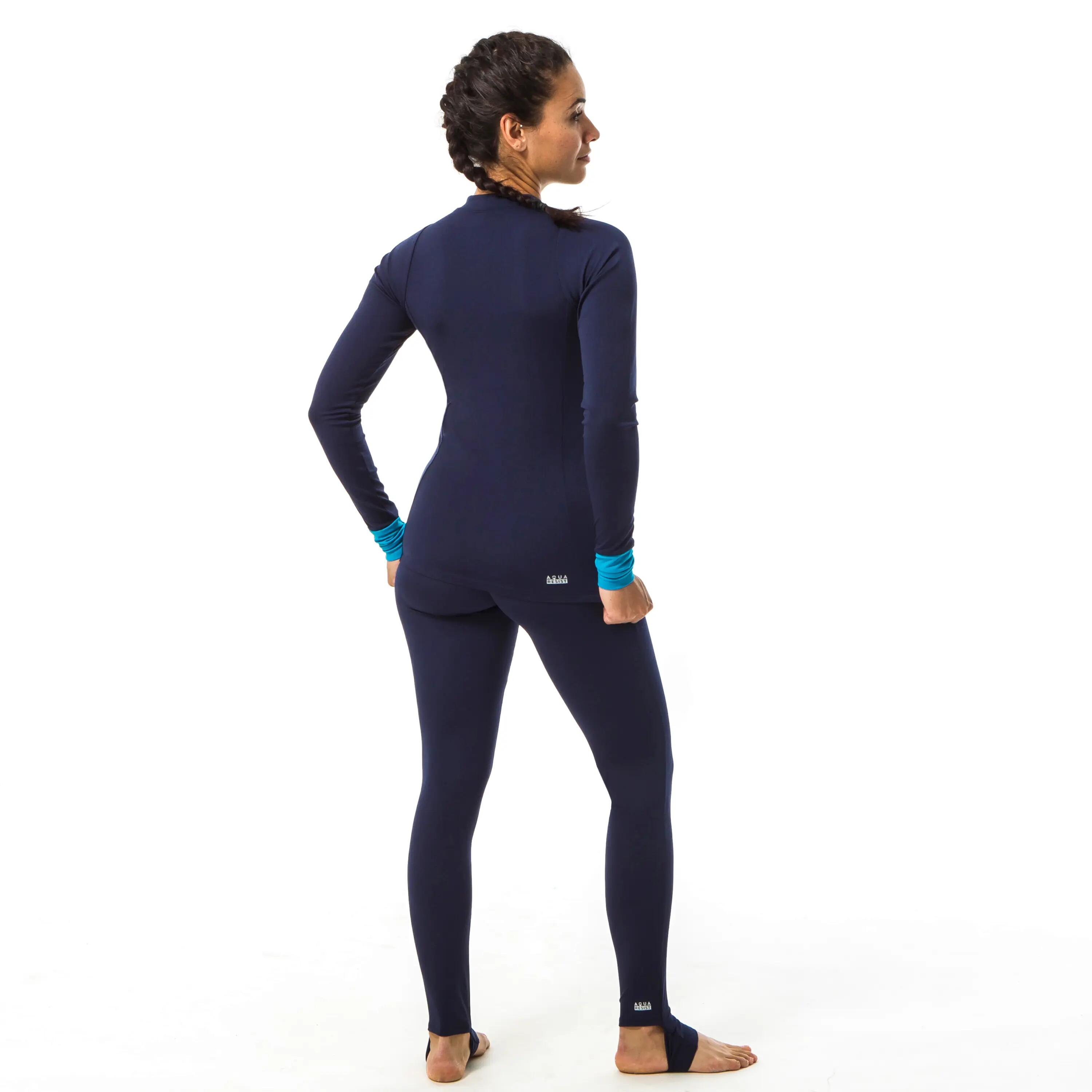 Women's Una Ryma swimming top - navy blue 8/11