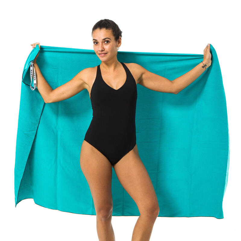 Bañador Mujer natación moldeador Pearl negro