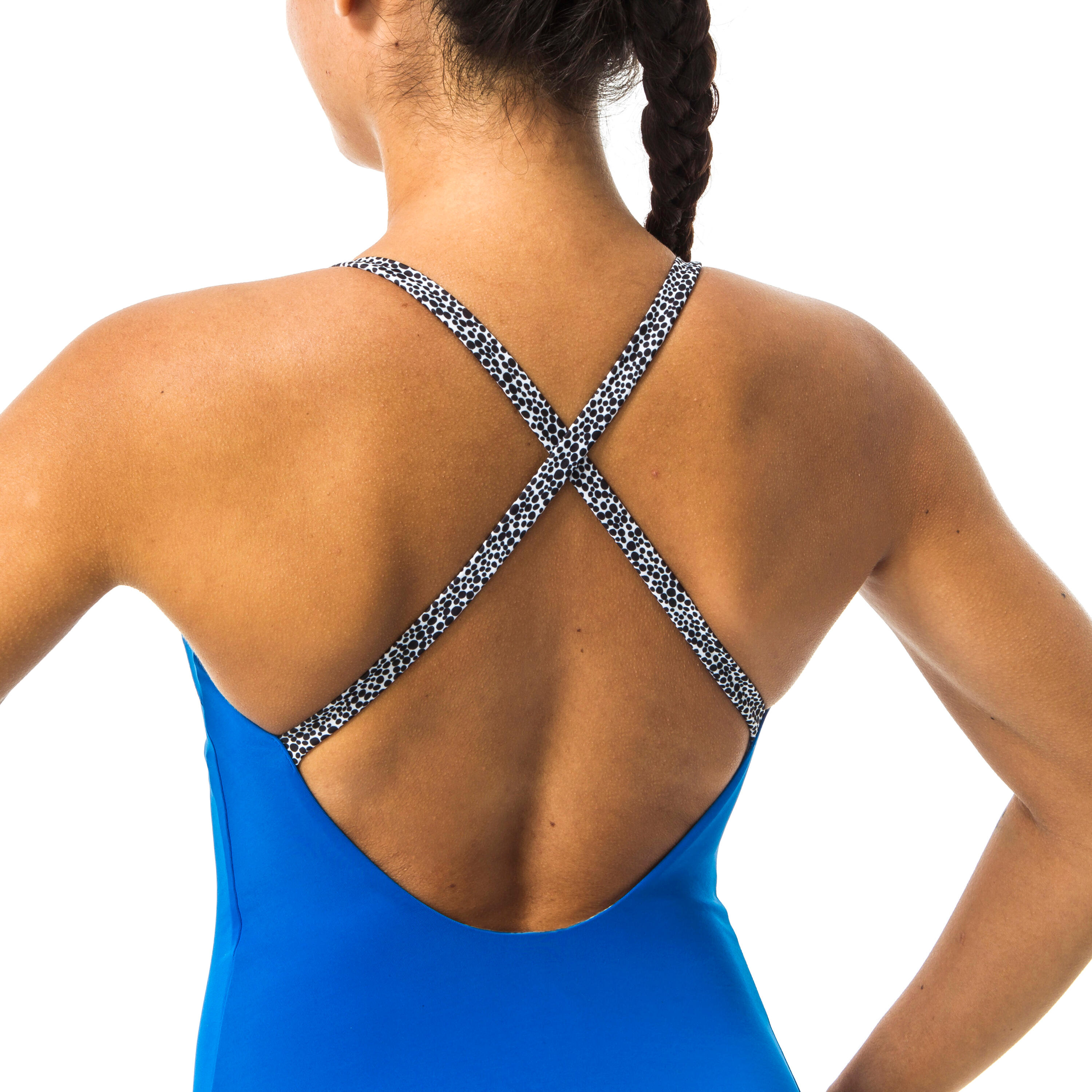 8577062 Women's one-piece swimsuit Riana - Blue 4/7