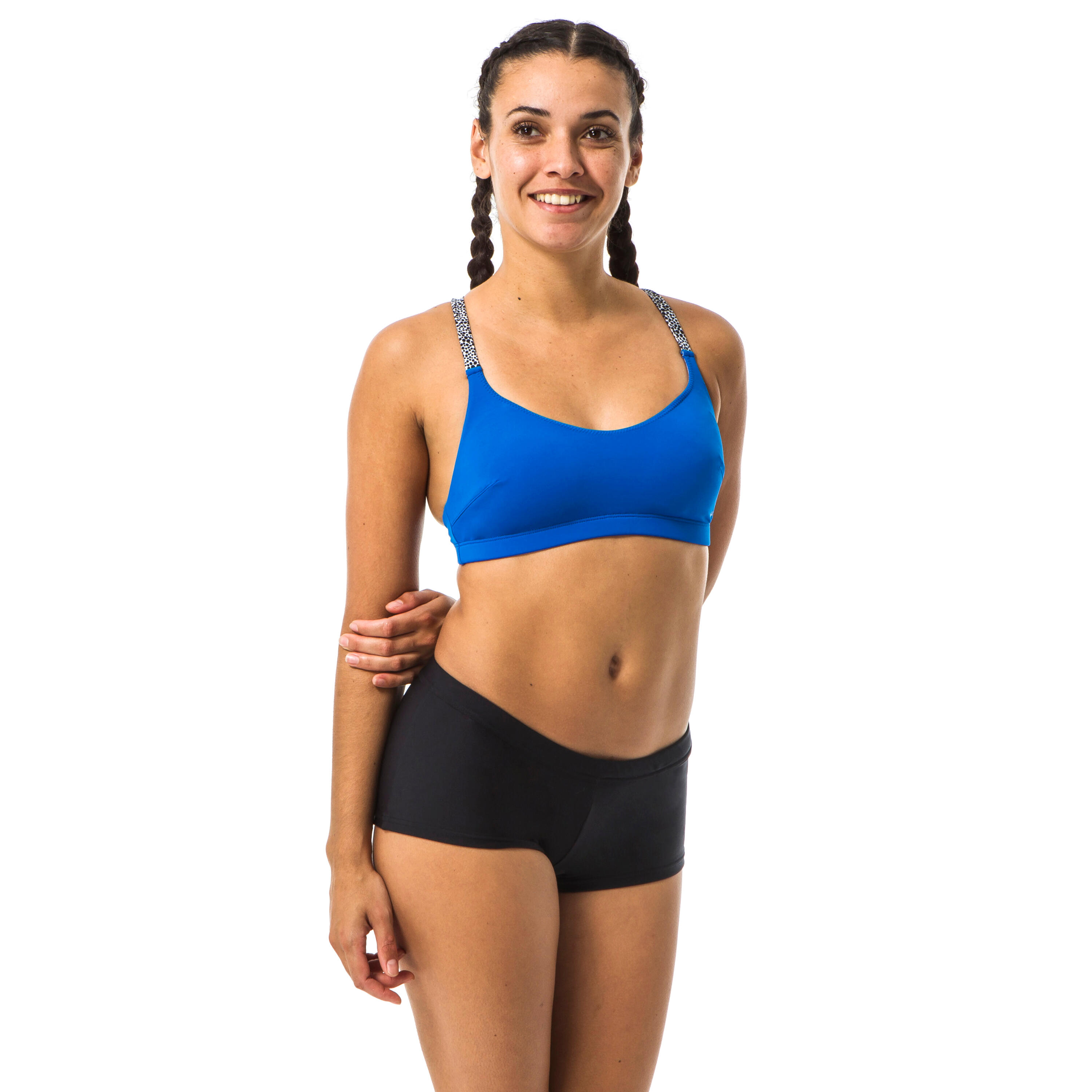 Women's Riana swimsuit top - blue 5/8