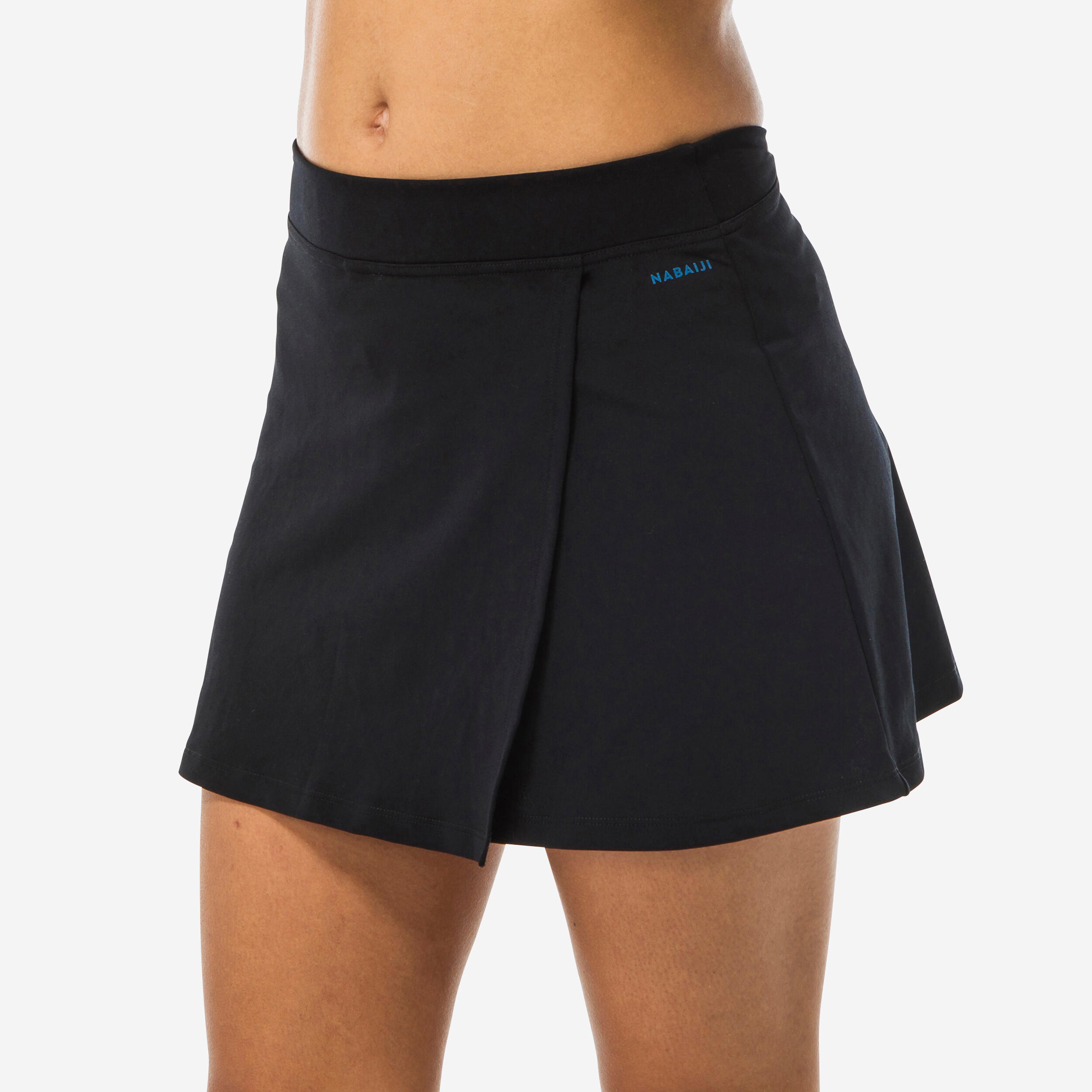 Women's Swimming skirt Una black 1/4