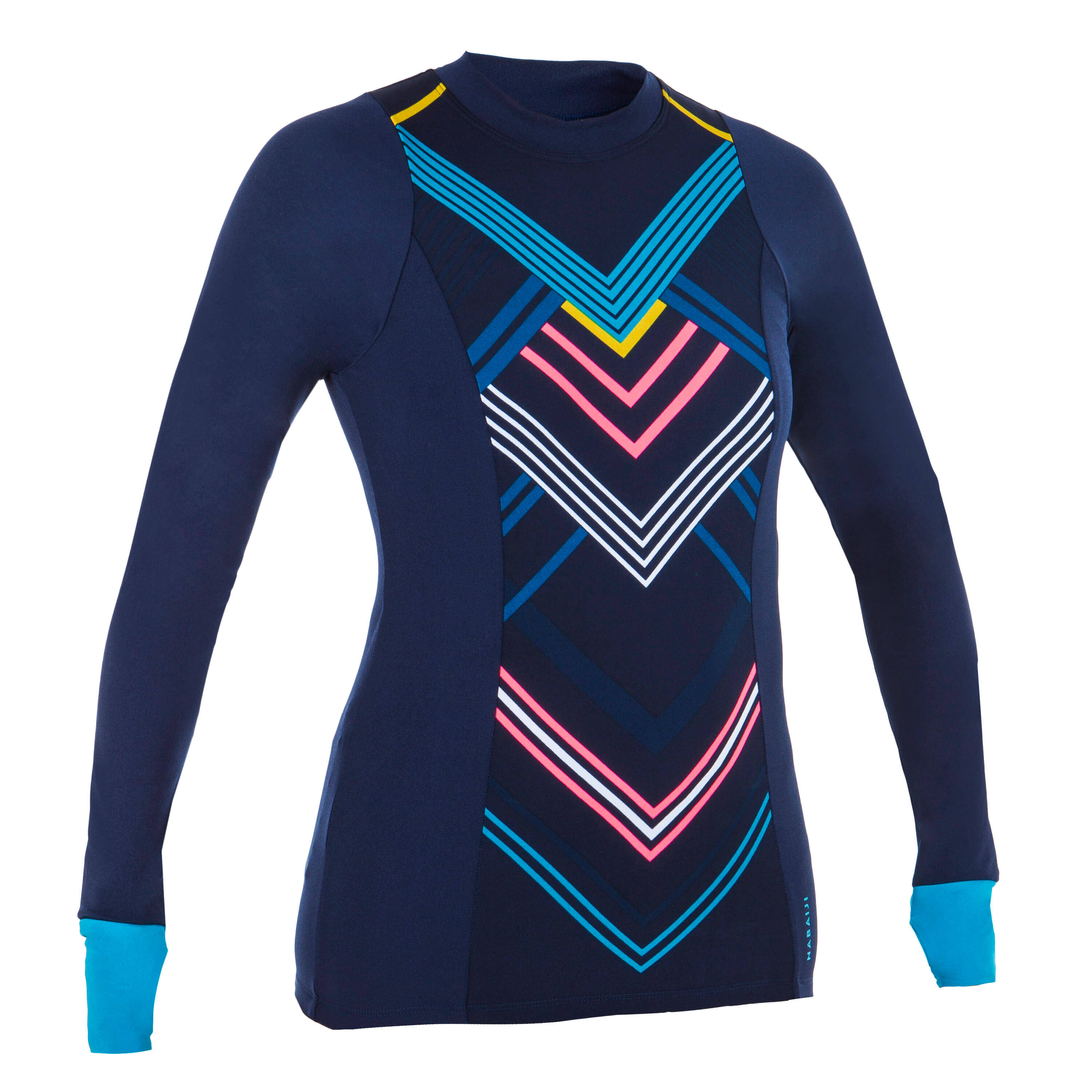 Women Swimming Top UNA Navy Blue -  3
