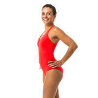 Women 1-piece swimsuit - Pearl Red