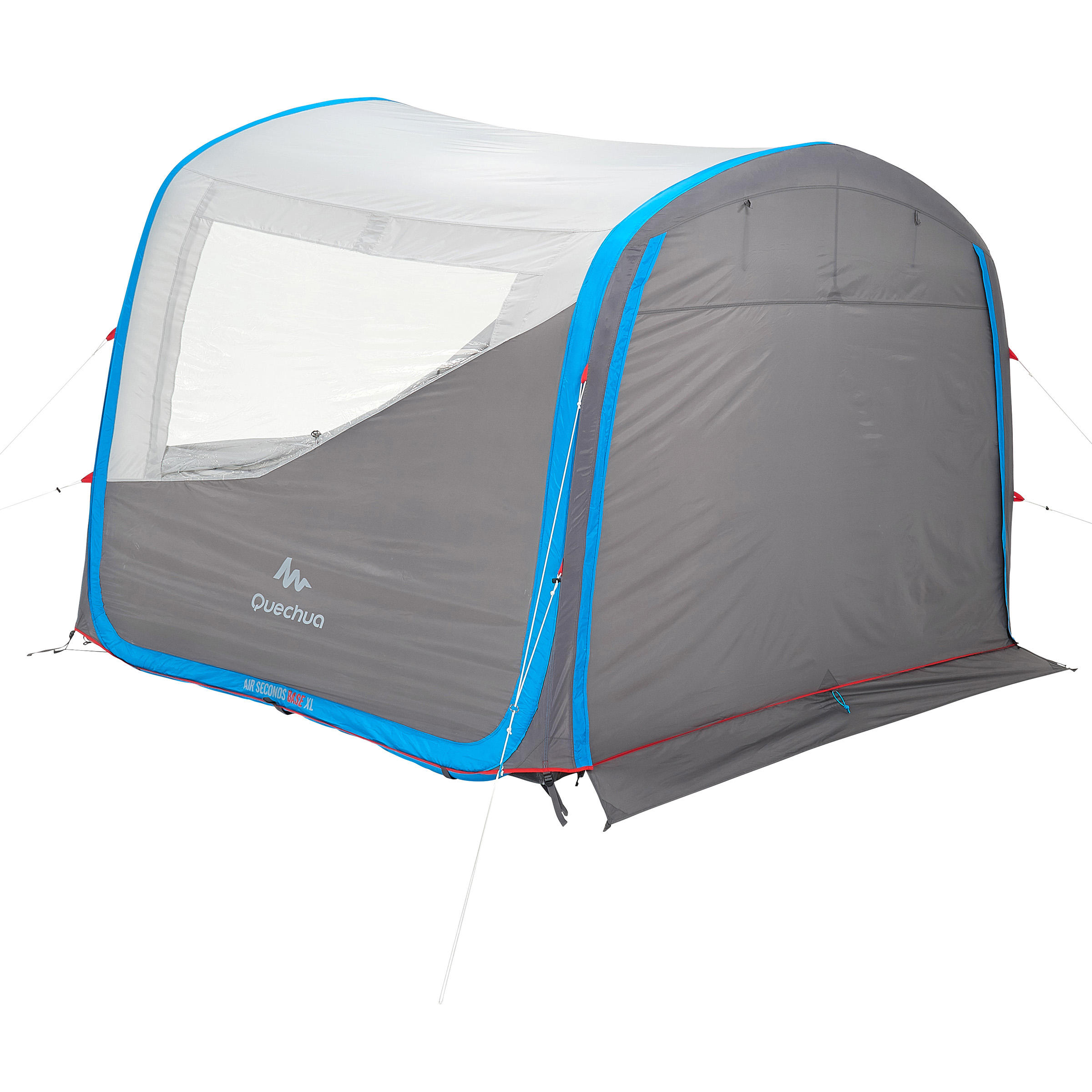 quechua air seconds base xl family camping shelter