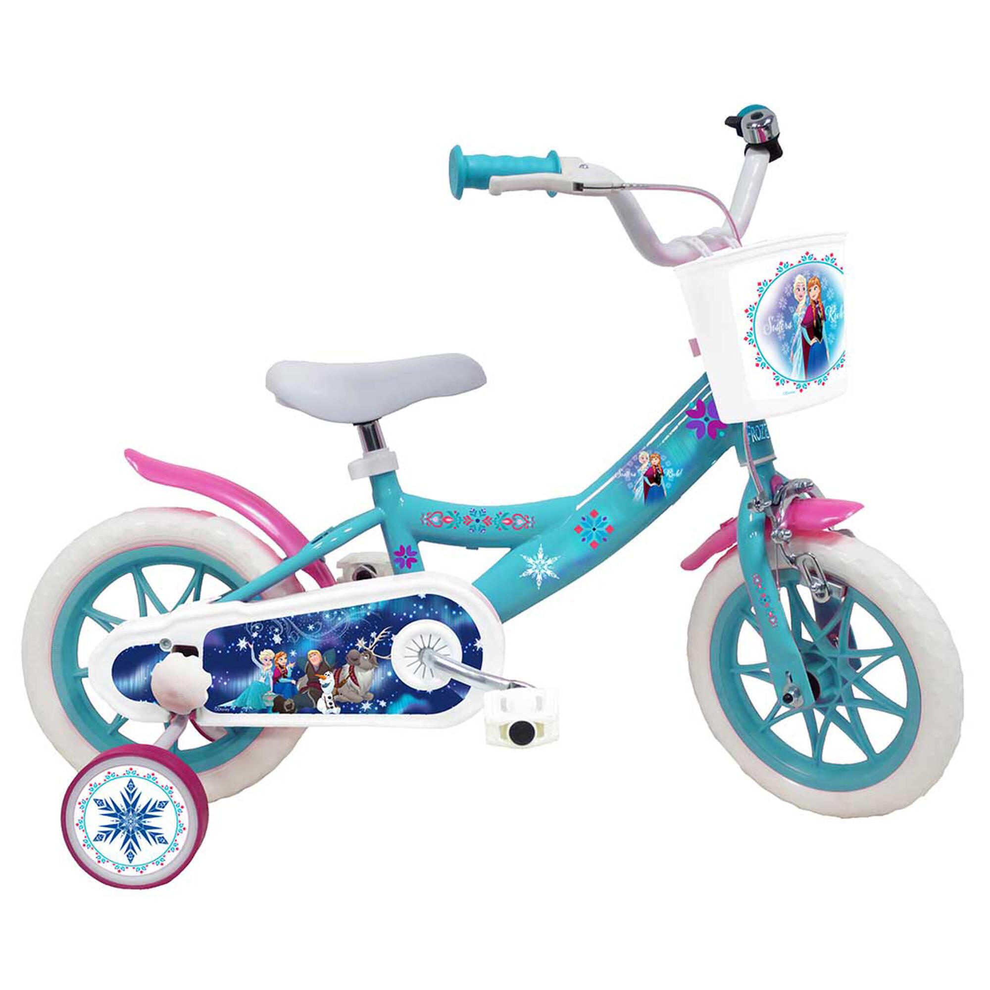 Bicicleta 14 Pulgadas Niña Bicicleta Infantil Denver Albri Frozen