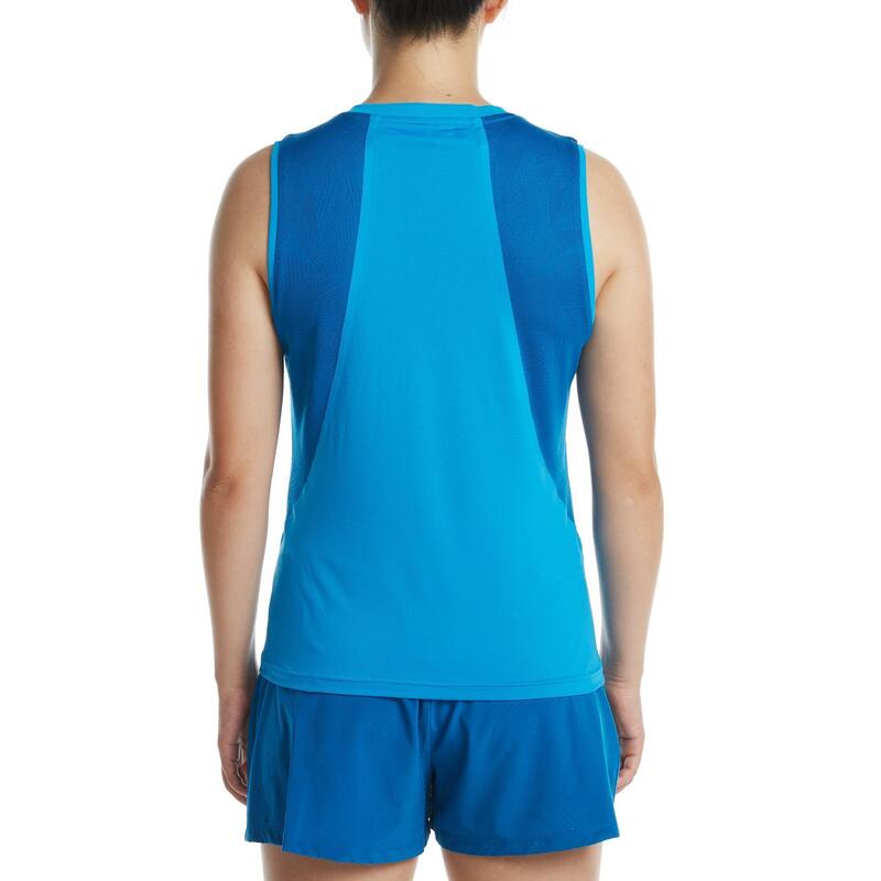 Badminton T-Shirt TS 900 Damen blau