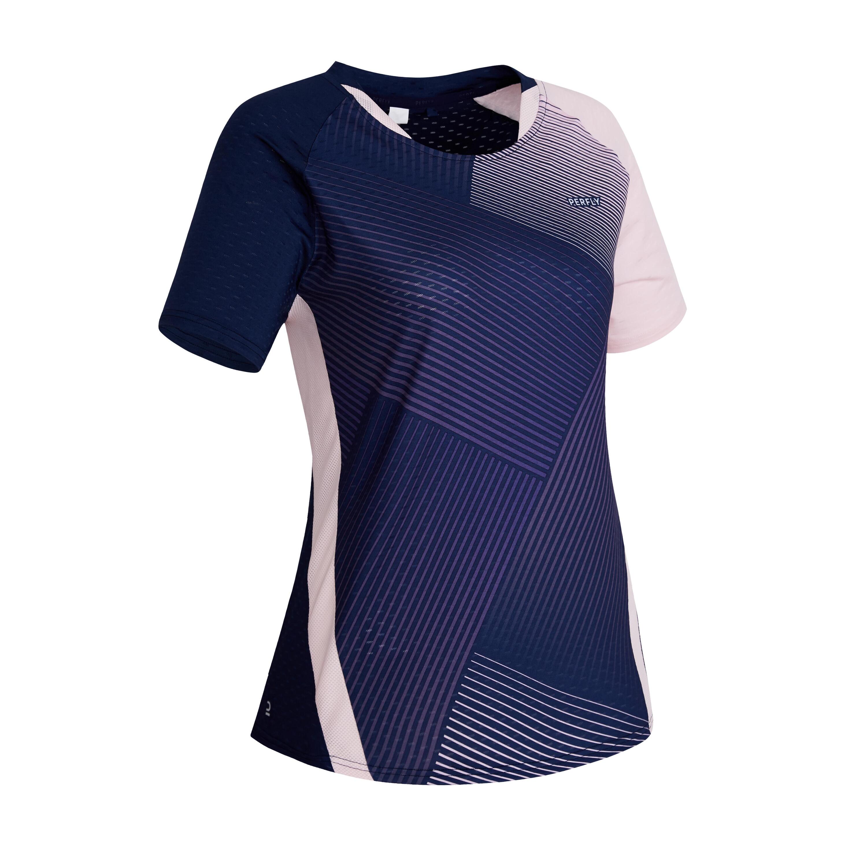 PERFLY T-SHIRT 560 W PINK NAVY