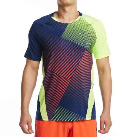 T-Shirt 560 Herren Badminton neongrün