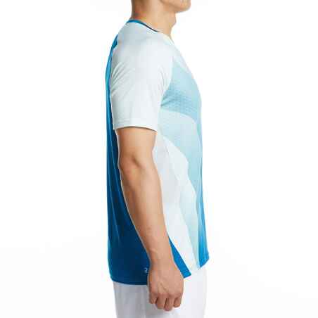 Tennis-T-Shirt TS 560 Herren blau