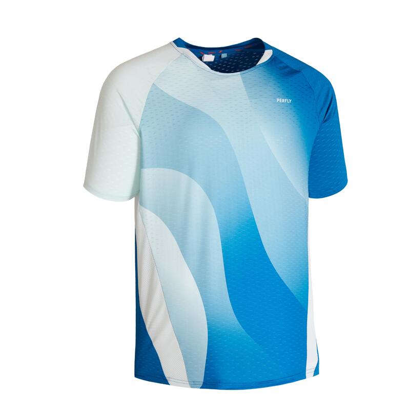 Pánské tričko na badminton 560 modré 