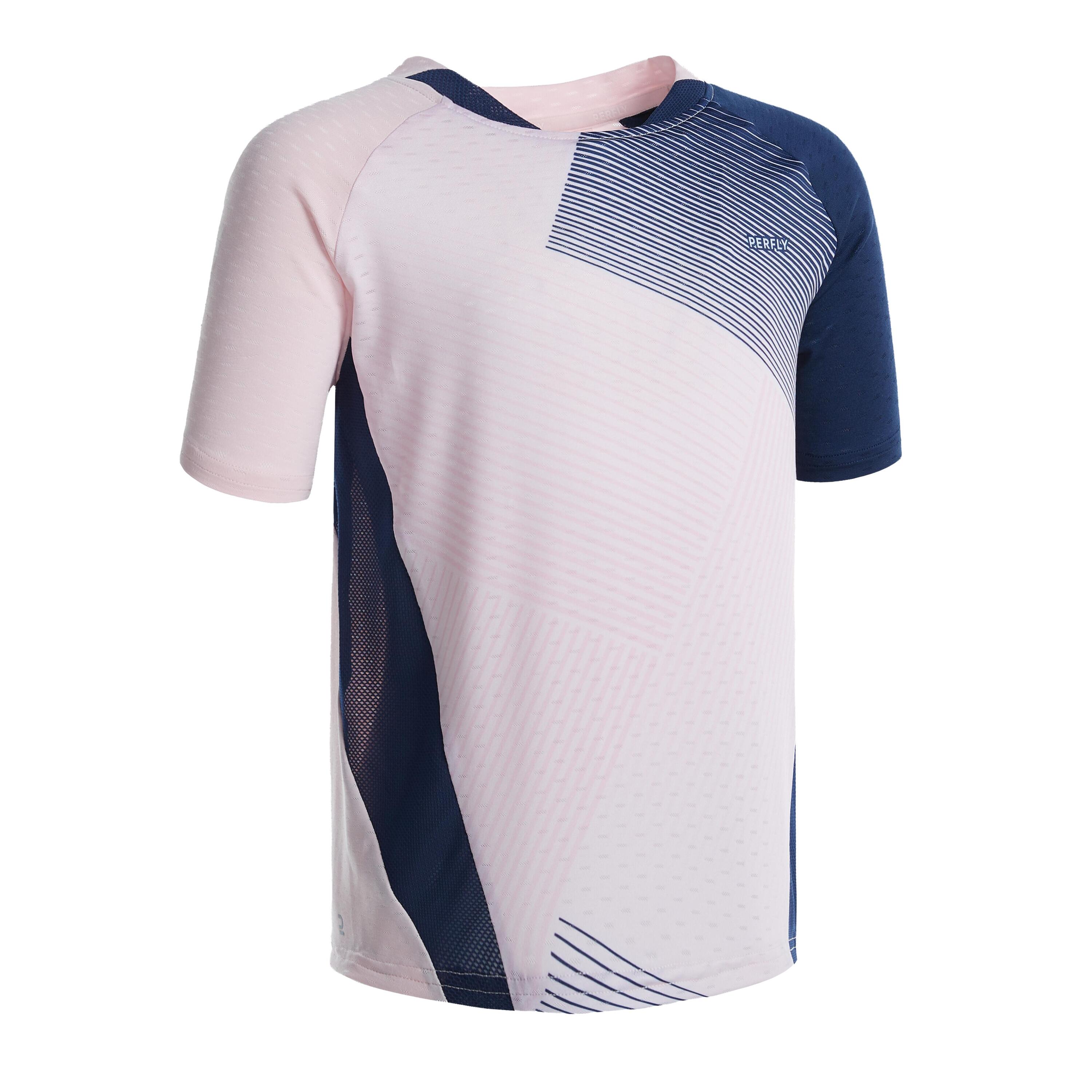 PERFLY T-shirt bambino 560 rosa-blu